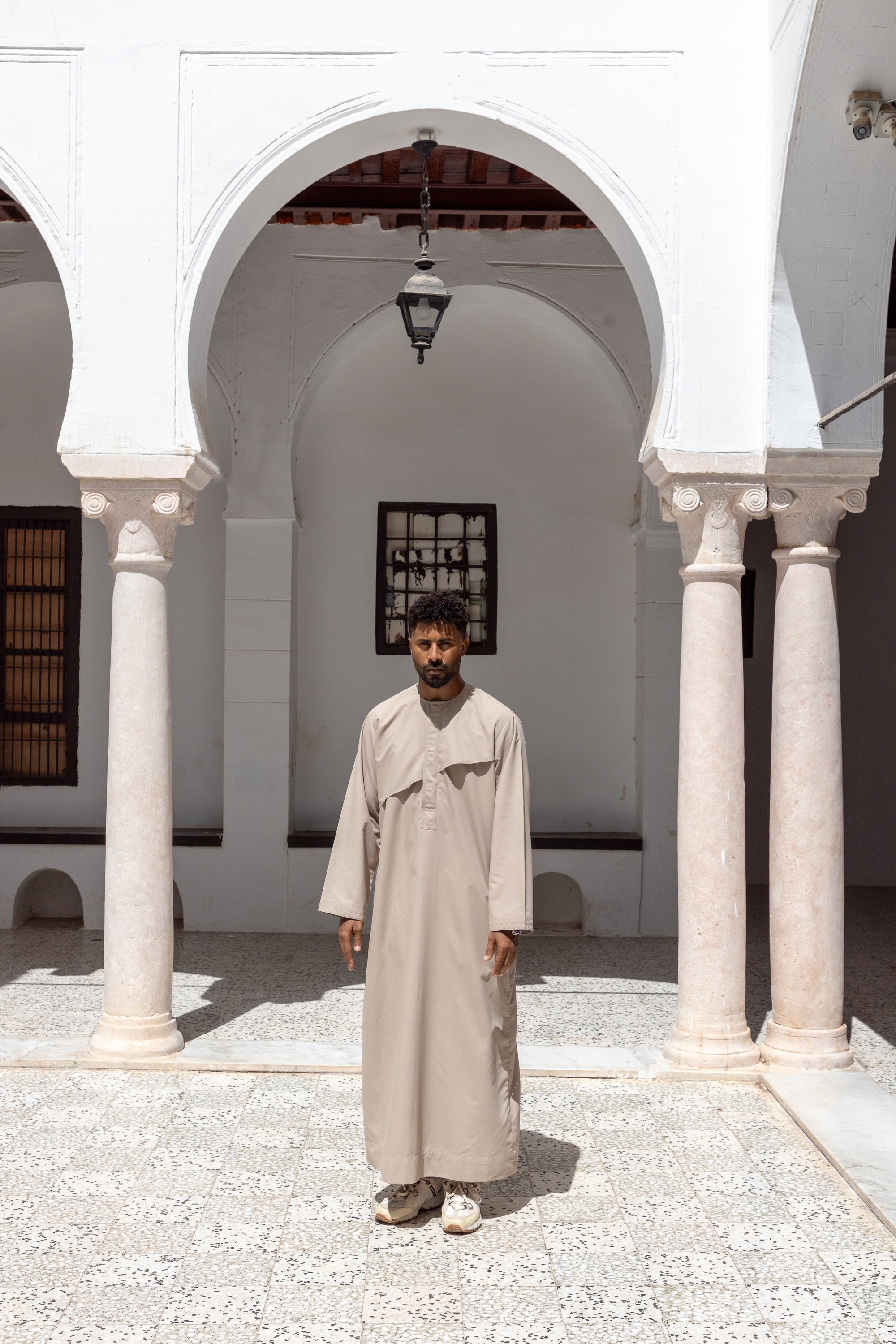 Drape-Cut Thobe - Desert