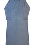 Drape-Cut Thobe - Ash Grey